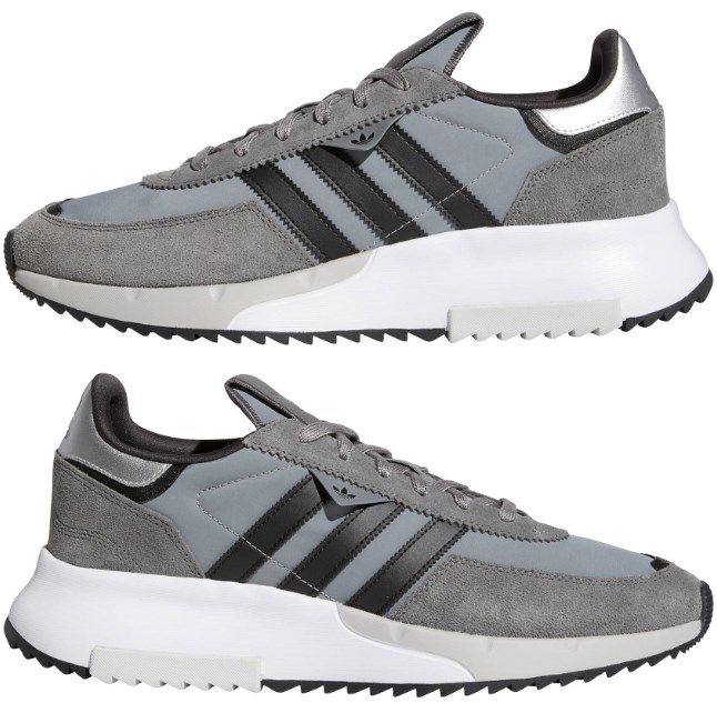 adidas Originals Leder-Sneaker RETROPY F2 in Grau für 57,19€ (statt 74€)