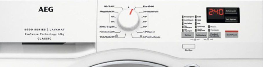 AEG L6FL730EX Waschmaschine mit 7Kg Fassungsvermögen für 456,74€ (statt 519€)
