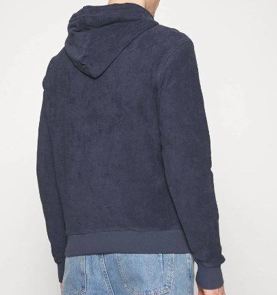 BOSS Herren Hoodie WETOWEL aus Baumwolle in Blau für 65,69€ (statt 120€)