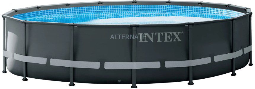 Intex Ultra XTR Frame Pool mit 488cmx122cm inkl. Sandfilterpumpe für 439,29€ (statt 476€)
