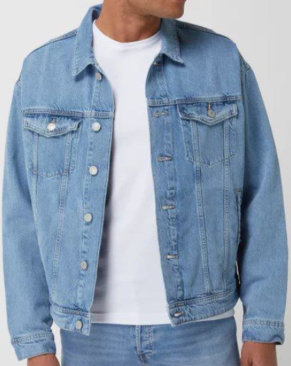 Jack & Jones Jeansjacke Jean mit Pattentaschen für 16,99€ (statt 32€)