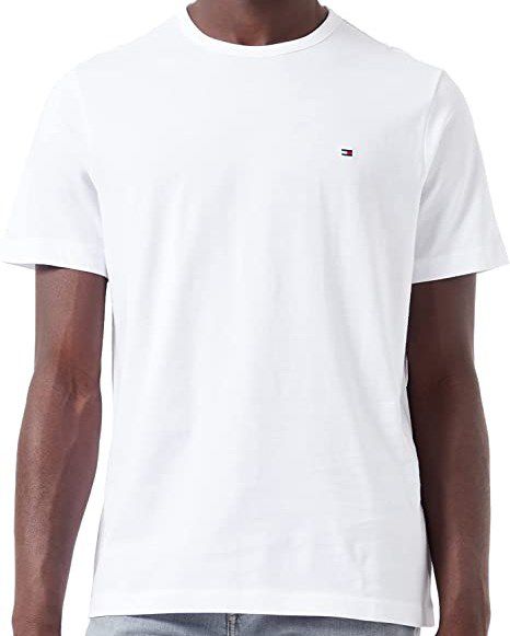 Tommy Hilfiger Herren T Shirt 1985 Tee in Weiß für 17,99€ (statt 50€)