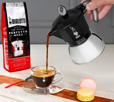 Bialetti Moka Induction Mokka Kanne für 2 Tassen Espresso für 24,49€ (statt 31€)