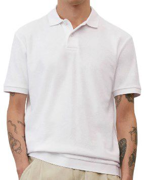 Marc OPolo Poloshirt in Weiß und Grün für 39,96€ (statt 50€)