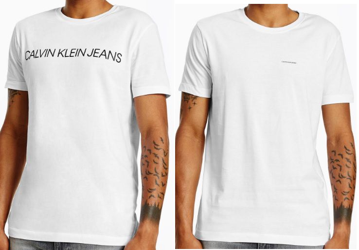 2er Pack Calvin Klein Jeans T Shirts in Weiß aus 100% Baumwolle ab 31,99€ (statt 40€)