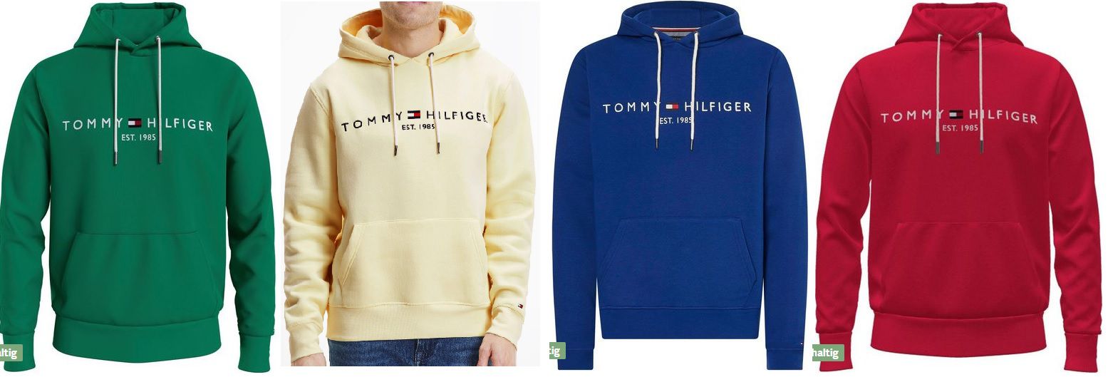 Tommy Hilfiger Organic Cotton Blend Hoody in mehreren Farben ab 58,79€ (statt 75€)