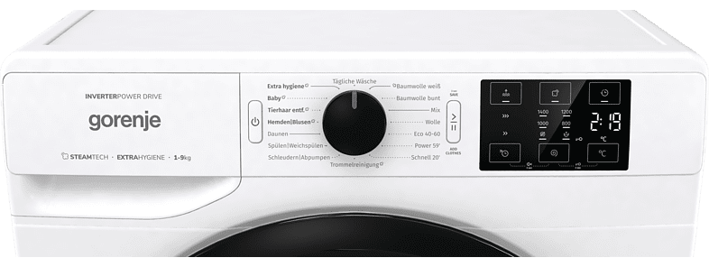 👕 GORENJE WNEI94 Waschmaschine (9 kg) ab 301,99€ (statt 412€)