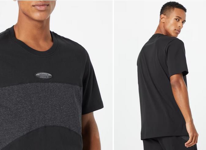 adidas Essential R.Y.V. Basic Herren T Shirt in Schwarz für 13,14€ (statt 29€)