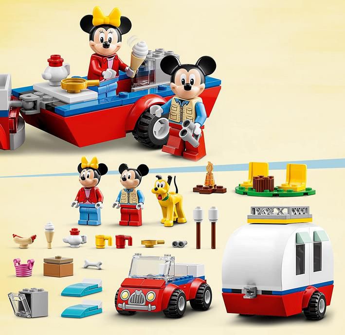 LEGO 10777 Disney Mickys und Minnies Campingausflug für 12,94€ (statt 17€)   Prime