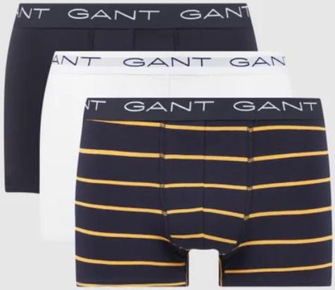 3er Pack Gant Trunks Boxershorts mit Stretch Anteil für 25,49€ (statt 30€)