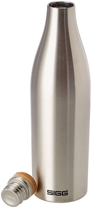 SIGG Meridian Trinkflasche aus Edelstahl und Bambus, 0,7L für 21,99€ (statt 26€)   Prime