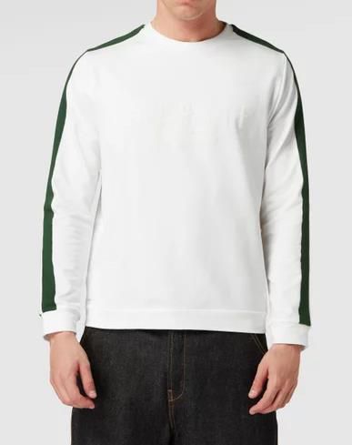 Lacoste Herren Sweatshirt mit Galonstreifen für 38,24€ (statt 69€)