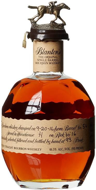 Blantons The Original Bourbon Whiskey, 46,5% vol., 0,7l für 69€ (statt 84€)