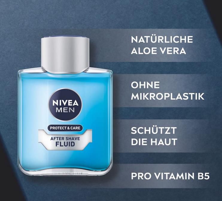 Nivea Men Protect & Care After Shave Fluid, 100 ml ab 3,15€ (statt 5€)   Prime Sparabo