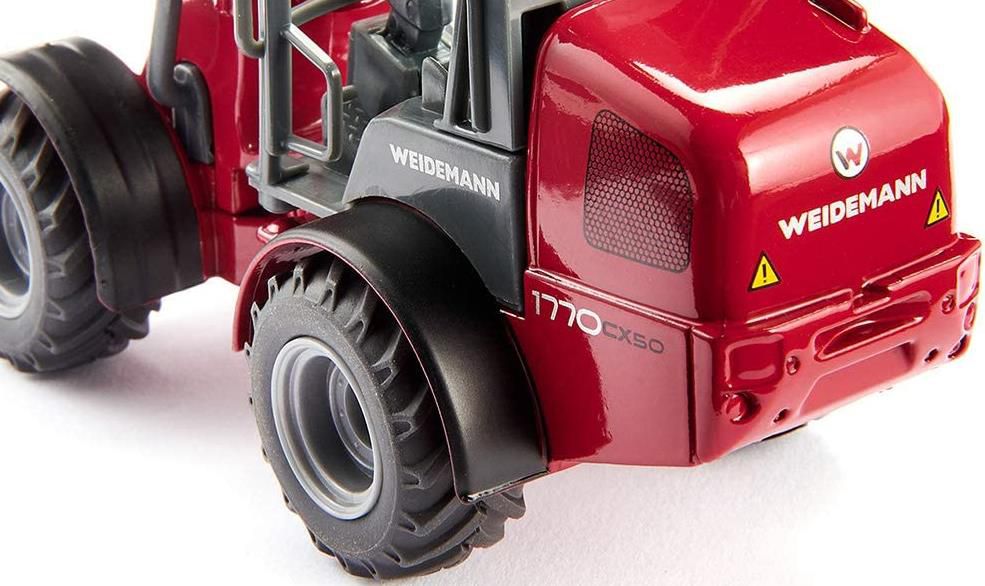 siku 3059 Weidemann Hoftrac Radlader aus Metall und Kunststsoff, 1:32 für 12,99€ (statt 20€)   Prime