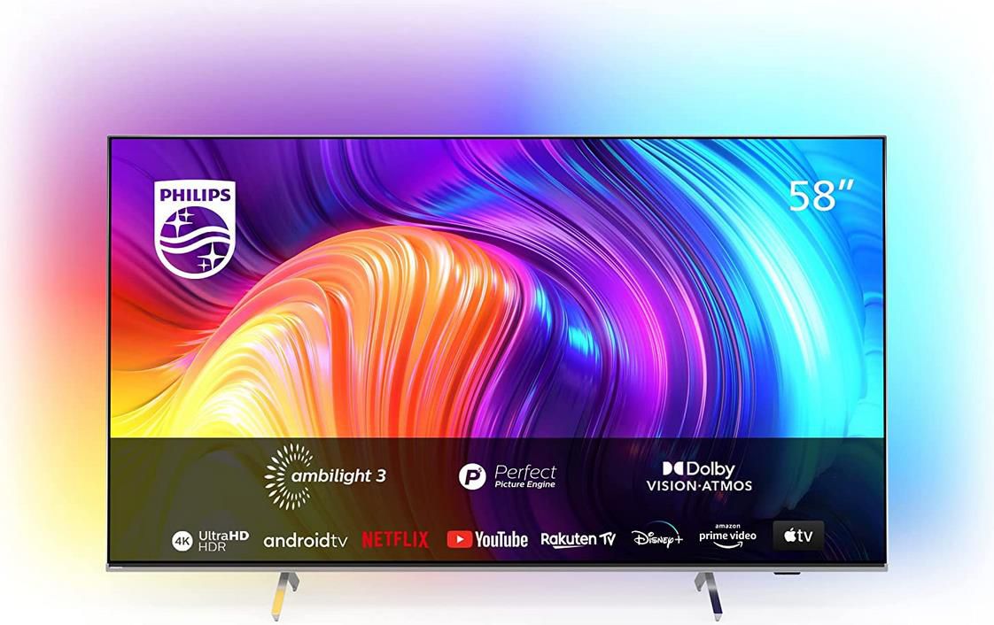 Philips 58 Zoll 4K Smart TV mit Ambilight für 533,95€ (statt 740€)