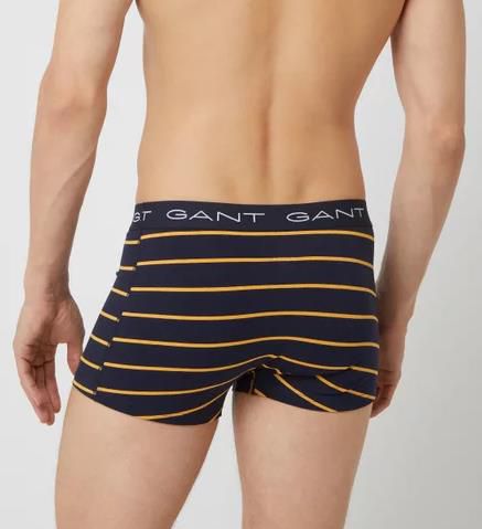 3er Pack Gant Trunks Boxershorts mit Stretch Anteil für 25,49€ (statt 30€)