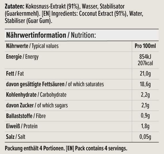 Our Essentials Kokosmilch, 400ml ab 1,19€