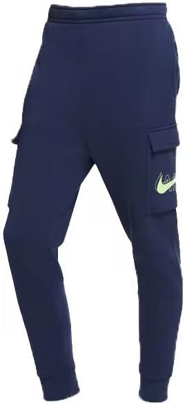 Nike Air Print Fleece Cargo Herren Jogger in Blau für 28,98€ (statt 52€)