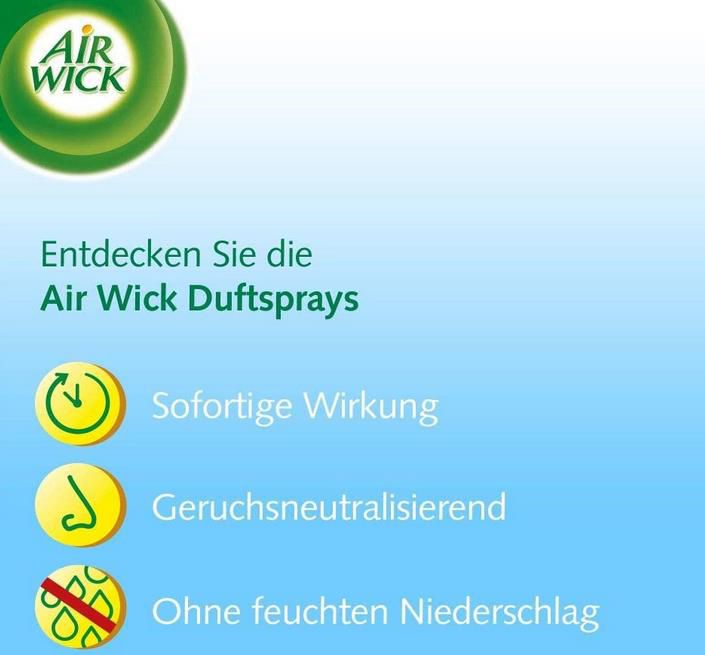 6x Air Wick PURE Frische Wäsche Duftspray, 250 ml ab 11,96€ (statt 18€)   Prime Sparabo