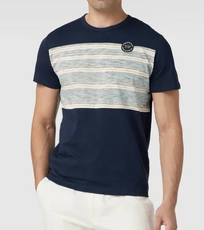 Tom Tailor Herren T Shirt mit Label Patch in drei Farben für je 9,34€ (statt 14€)