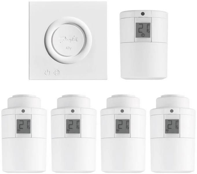 5er Pack Danfoss Ally Heizungsthermostat Starter Kit für 314,89€ (statt 400€)