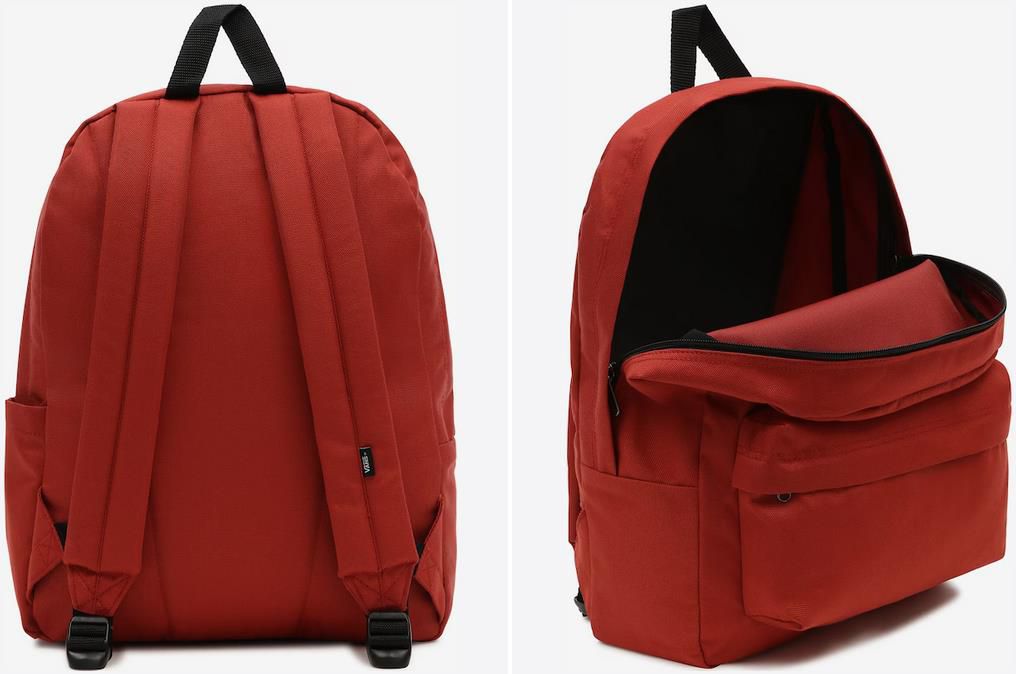 Vans Ols skool III Rucksack in Rot für 16€ (statt 40€)