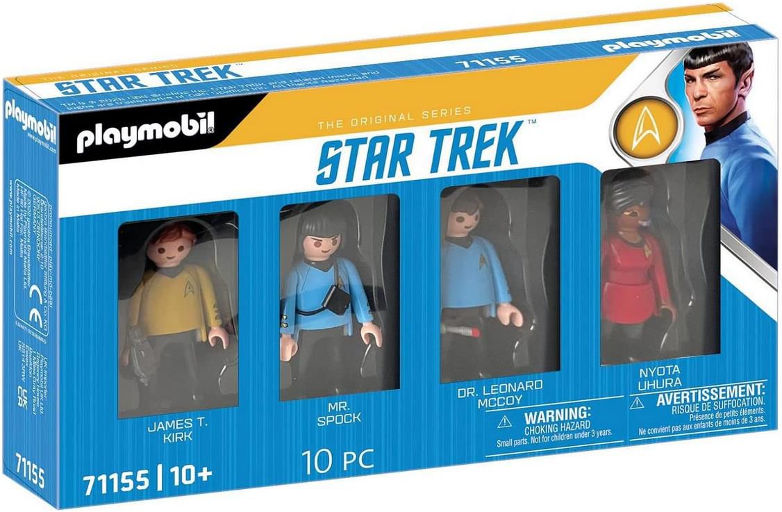 Playmobil 71155 Star Trek Figurenset mit 4 Sammelfiguren für 13,99€ (statt 17€)   Prime
