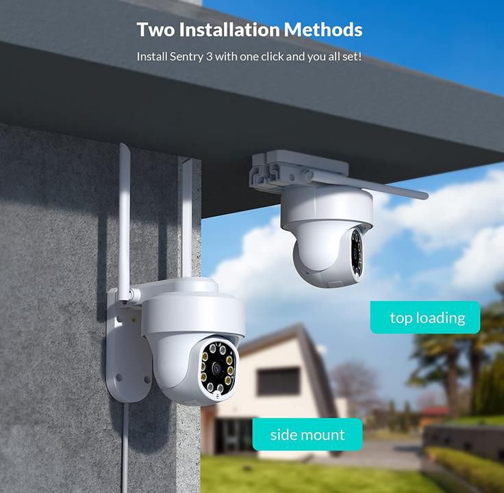 Netvue Aussen Überwachungskamera mit Bewegungserkennung für 34,79€ (statt 58€)