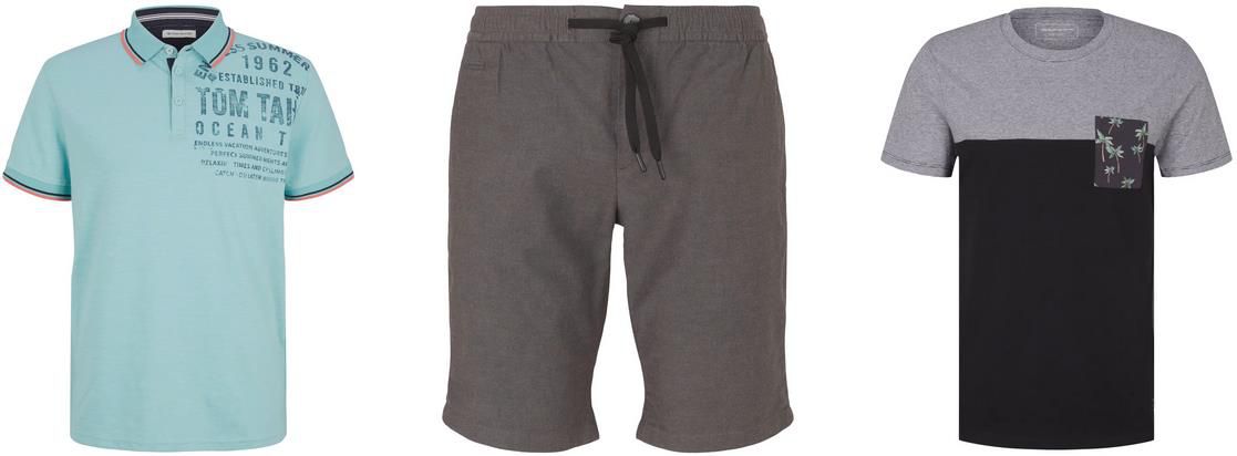 Galeria: 50% Rabatt auf Tom Tailor ab 2 Teilen   z.B. 2x Chino Shorts für 35,94€ (statt 60€)