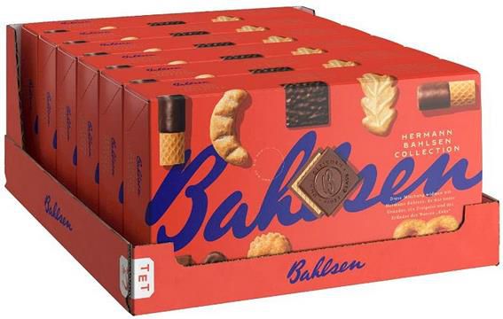 6x Bahlsen Collection Waffelmischung, 161 g ab 11,11€ (statt 14€)   Prime Sparabo