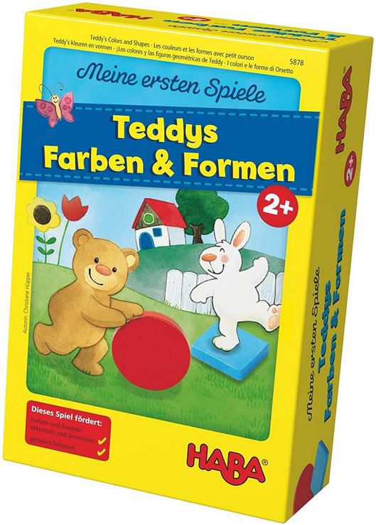 Haba 5878 Meine ersten Spiele, Teddys Farben und Formen für 7,99€ (statt 12€)   Prime
