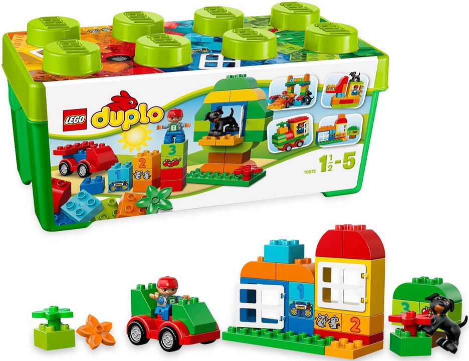 LEGO Duplo 10572   Große Steinebox mit 65 Teilen für 29,23€ (statt 70€?)   Prime