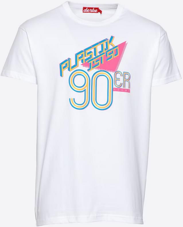 Derbe Plastik ist so 90er Herren T Shirt für 16,90€ (statt 20€)