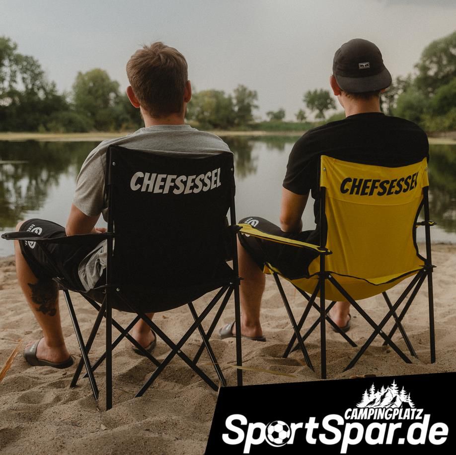 SportSpar Chefsessel Campingstuhl in zwei Farben für je 13,95€