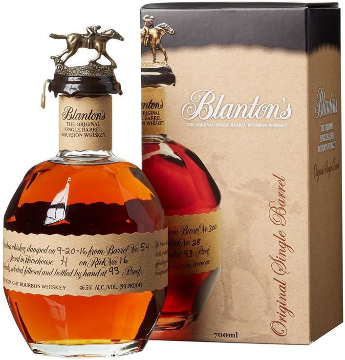 Blantons The Original Bourbon Whiskey, 46,5% vol., 0,7l für 69€ (statt 84€)