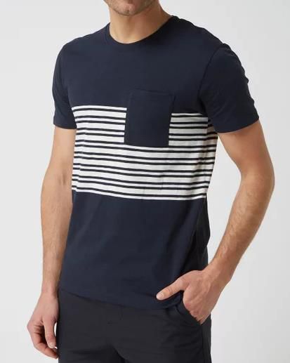 Esprit Herren T Shirt mit Streifenmuster in zwei Farben für je 10,19€ (statt 20€)