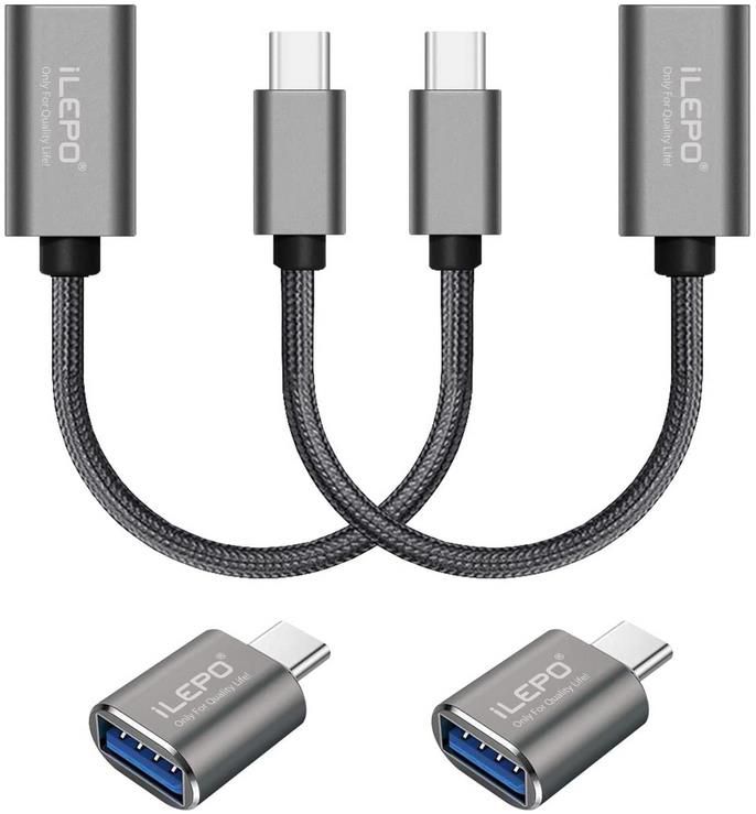 2er Pack iLEPO USB C auf USB 2.0/3.0 Adapter für 5,99€ (statt 10€)