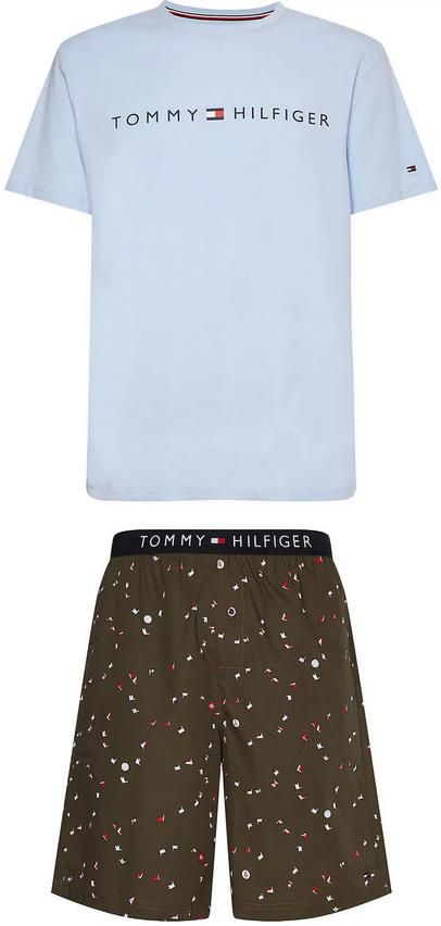 Tommy Hilfiger Herren Pyjama Shorty in zwei Designs für je 30,59€ (statt 54€)
