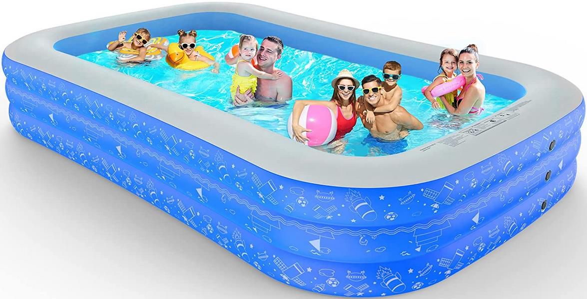 Popozono Swimmingpool, 300 x 180 x 50 cm für 24,99€ (statt 40€)