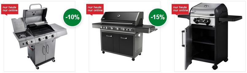 10% Rabatt auf Grills und Zubehör bei Hagebau   z.B. Char Broil Performance PRO Line für 521,10€ (statt 659€)