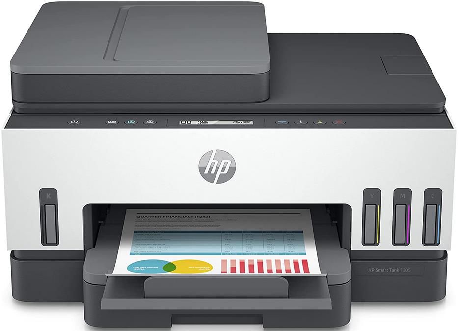 HP Smart Tank 7305 Multifunktionsdrucker mit WLAN, AirPrint und Duplex für 299€ (statt 333€)