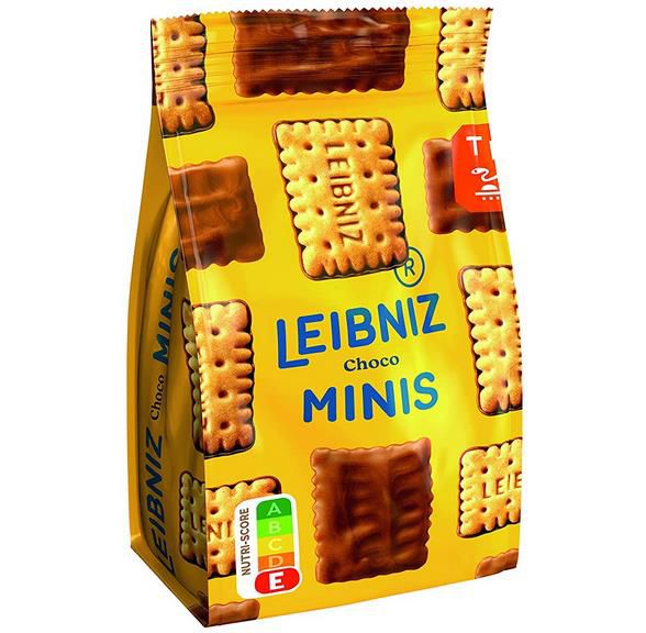 Leibniz Minis Choco Butterkeks mit Vollmilchschokolade, 125 g ab 1,11€ &#8211; Prime Sparabo