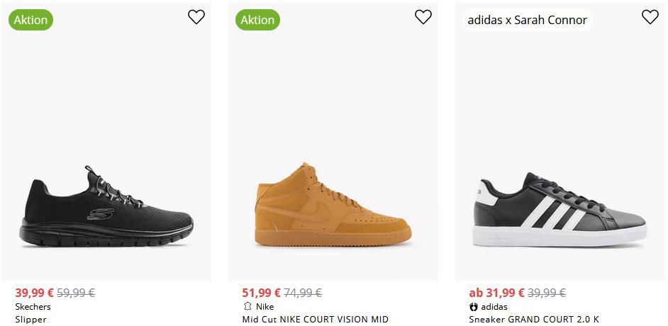 Deichmann: 20% Rabatt auf Nike uvm. + 10% extra   z.B. Nike Defy All Day 43,19€ (statt 60€)