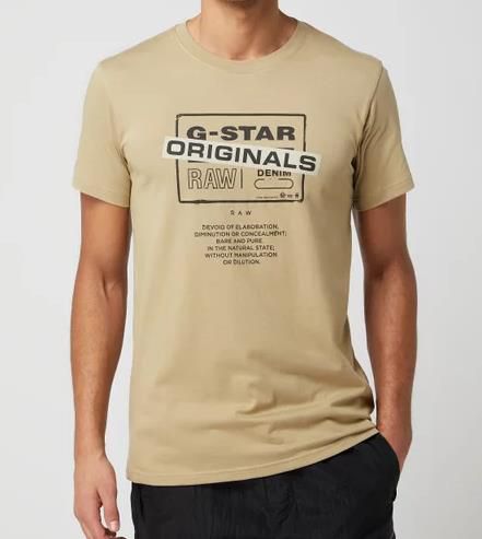 G Star Raw Originals Logo T Shirt in 4 Farben für je 14,44€ (statt 30€)