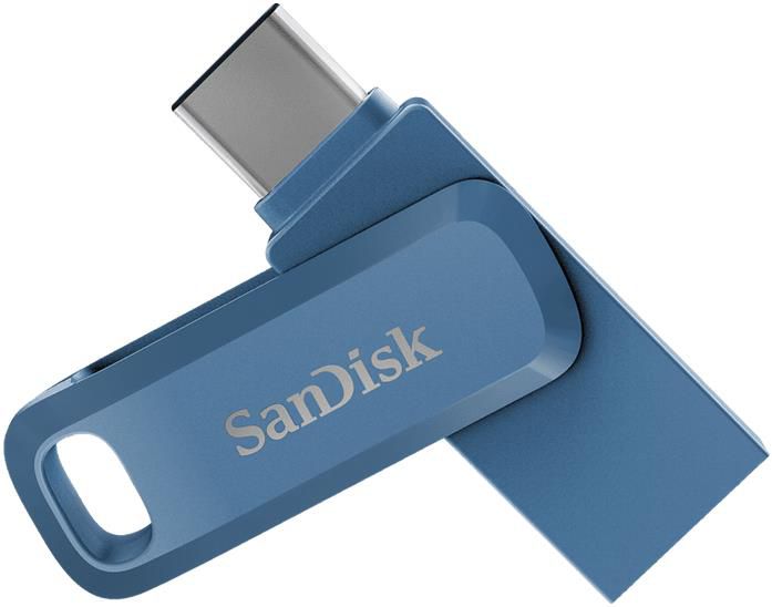 Sandisk Ultra Dual Go USB Stick in Blau mit 256 GB, 150 MB/s für 29,99€ (statt 38€)