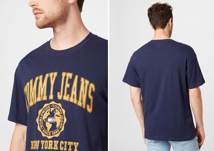 Tommy Jeans Herren T Shirt mit Frontprint für 29,90€ (statt 40€)