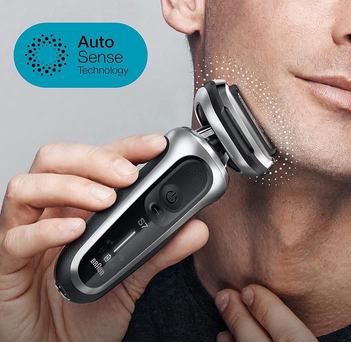 BRAUN Series 7 70 S4200cc Herren Trocken Nass Rasierer  für 114,99€(statt 174€)