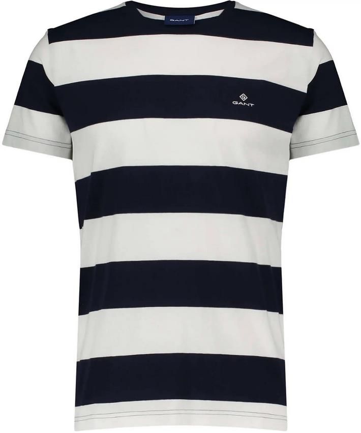 GANT Barstripe Herren T Shirt für 33,99€ (statt 40€)