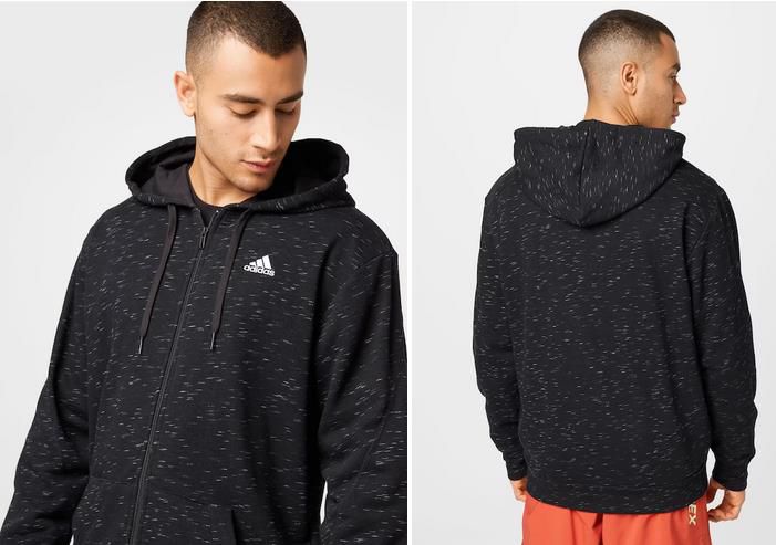 adidas Performance Herren Sportsweatjacke für 34,74€ (statt 53€)   Gr.: M + L